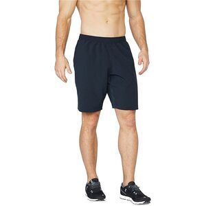 SOLFIRE Mens Woven Athletic Workout Shorts, Black, NWT